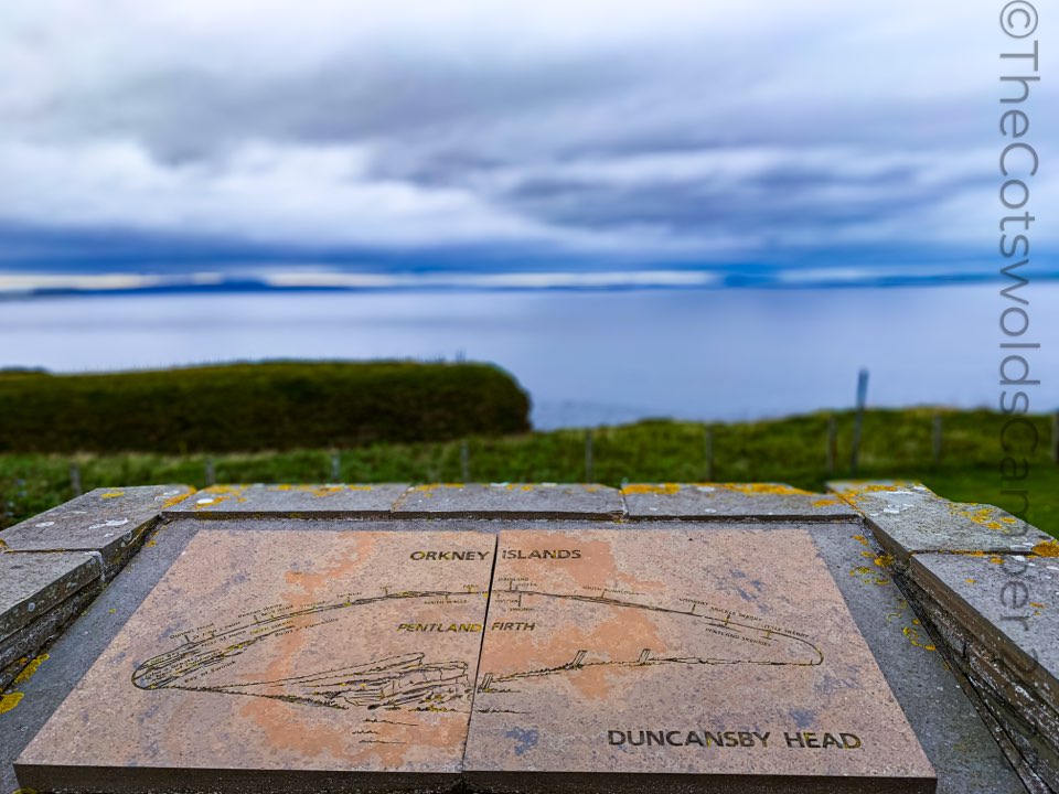 View to Orkney, North Coast of Scotland