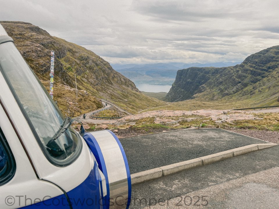 Top of the Applecross Pass