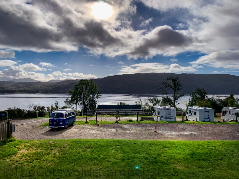 Loch Carron campsite, W. Scotland